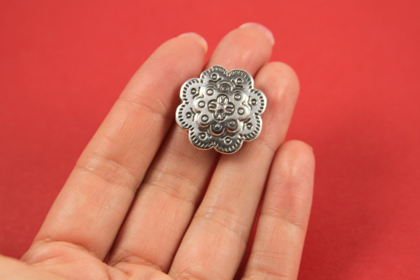 FS0091>>MADE in EUROPE zamak flower slider, flat cord zamak flower slider, 13mm cord zamak slider (ABLZ32) qty1