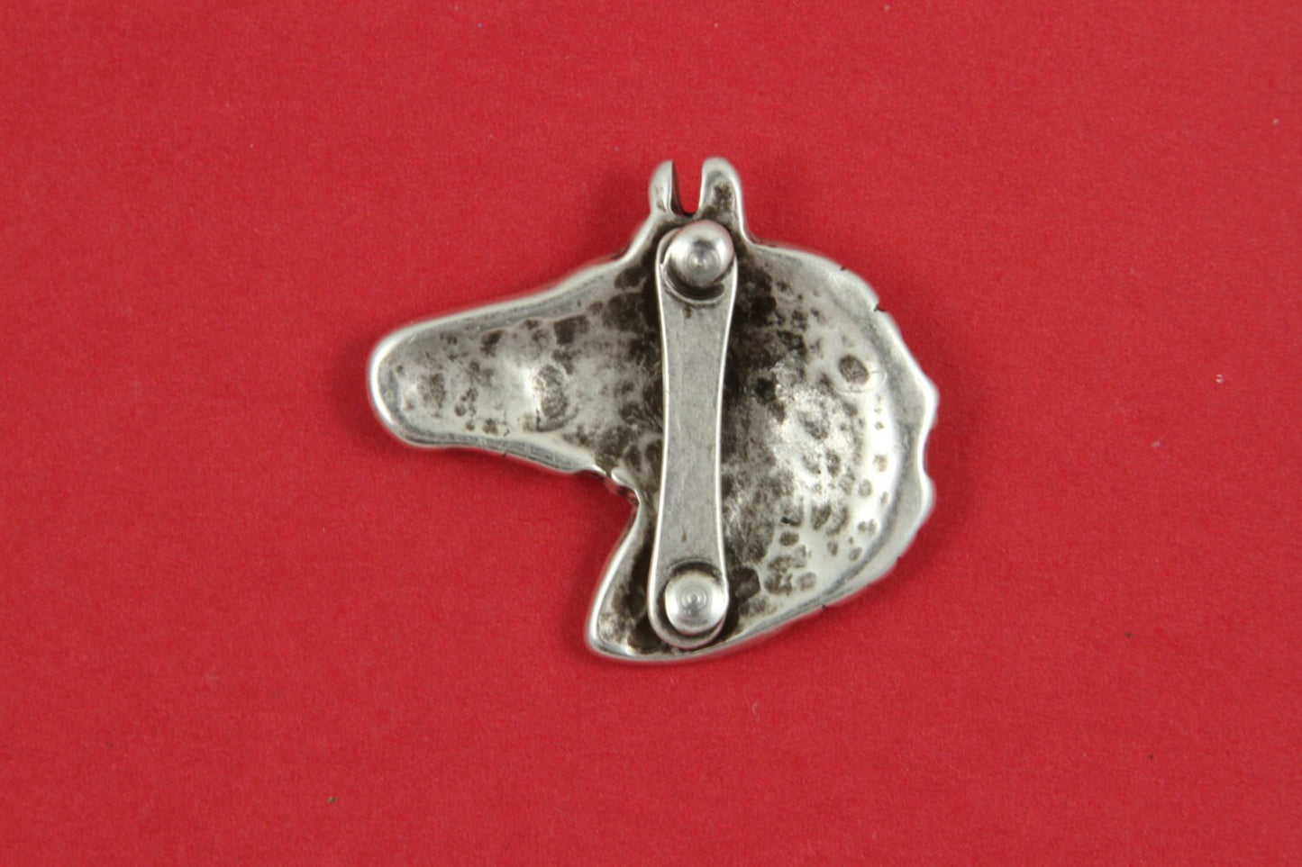 FS0097>>MADE in EUROPE zamak large slider, zamak horse slider, flat cord slider, flat cord horse head slider (94078) Qty1