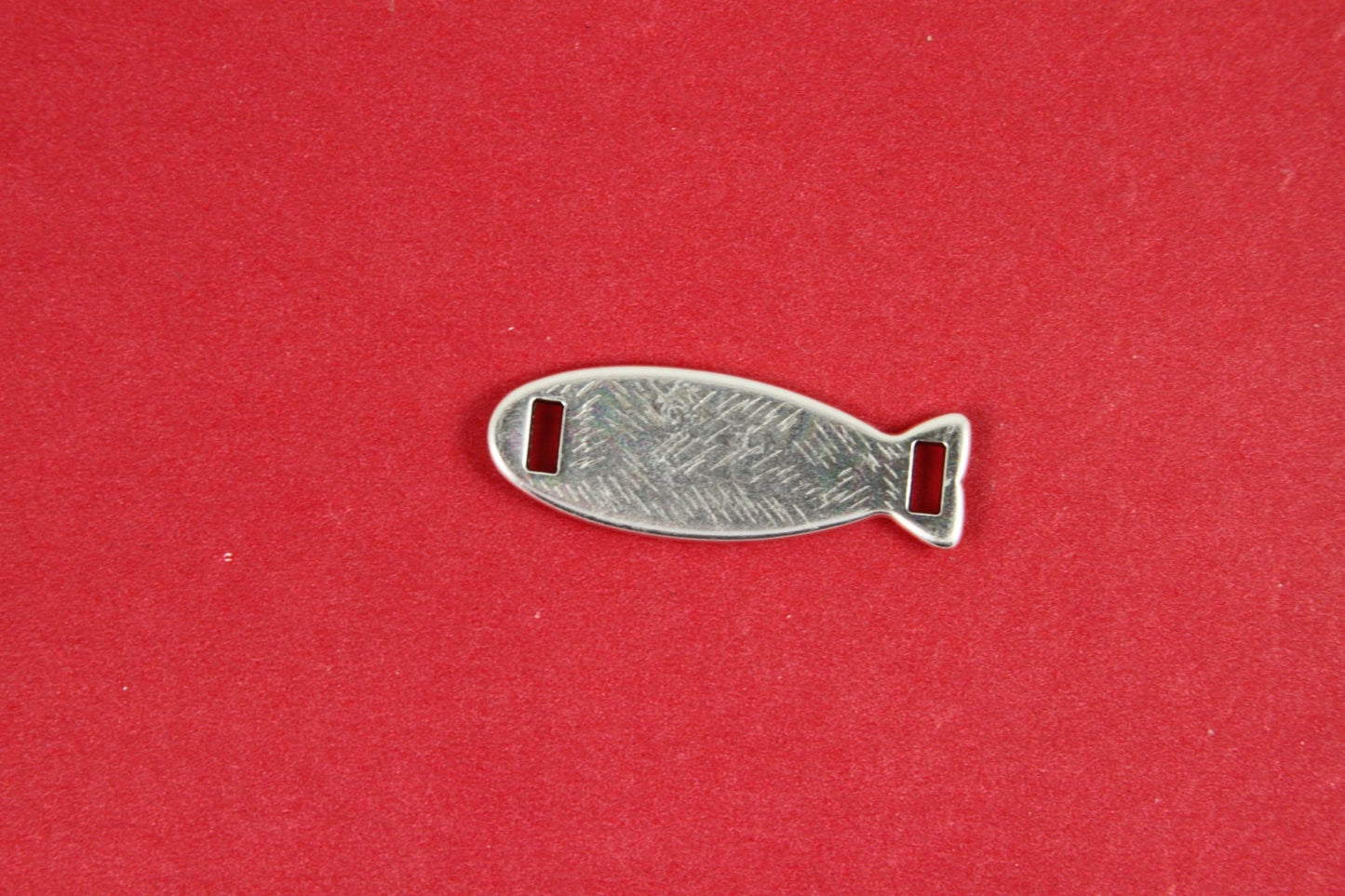 10/3 MADE in EUROPE zamak connector, zamak fish connector, 5mm cord connector, 5mm fish connector, bracelet fish finding (94107) Qty1