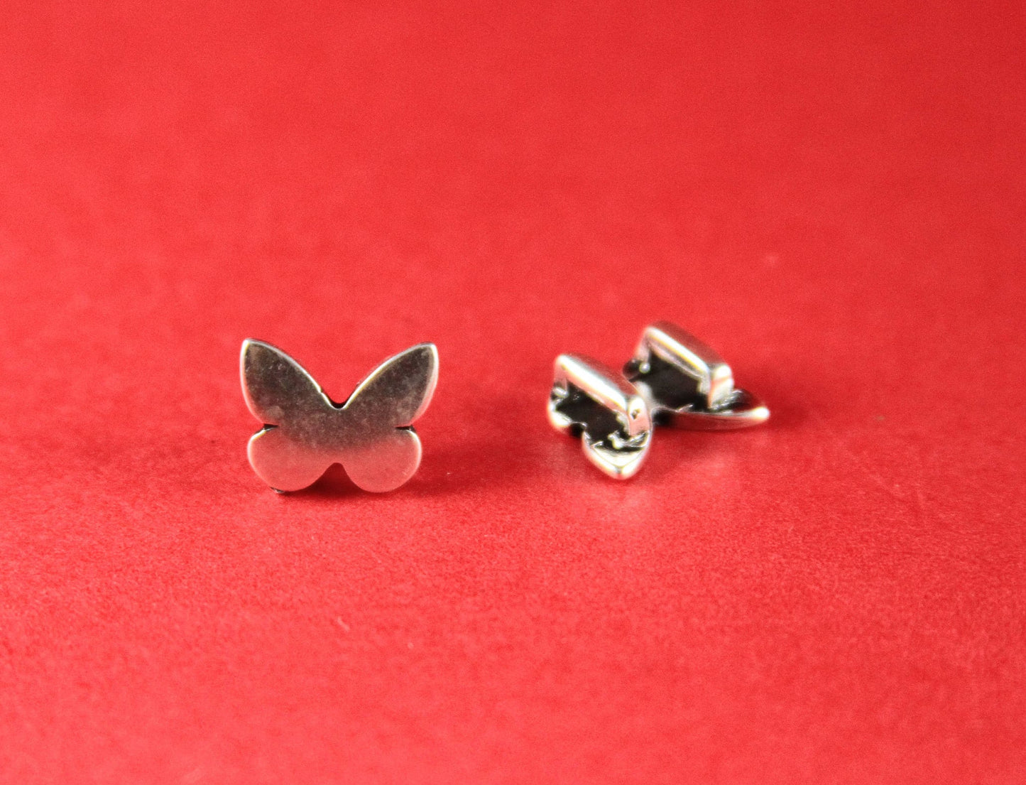 FS0222>>MADE in EUROPE 4 zamak butterfly sliders for 5mm cord, flat cord slider, zamak butterfly slider qty4
