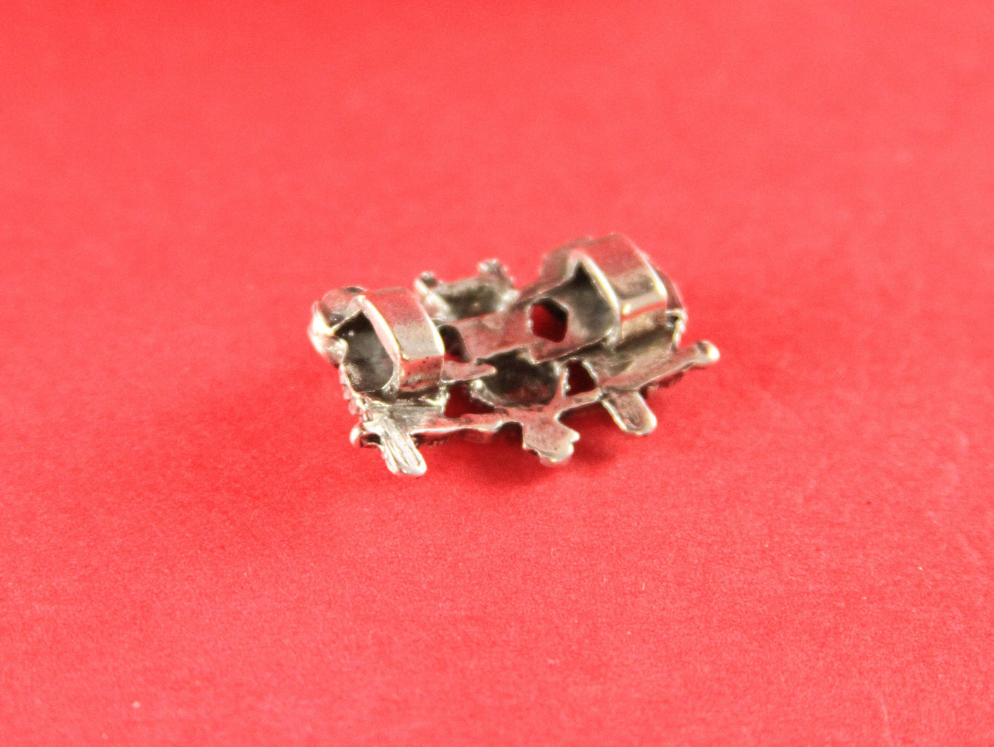 FS0333>>MADE in EUROPE zamak owls slider, flat cord zamak owl slider, flat cord zamak slider, focal piece for 6mm cord Qty1