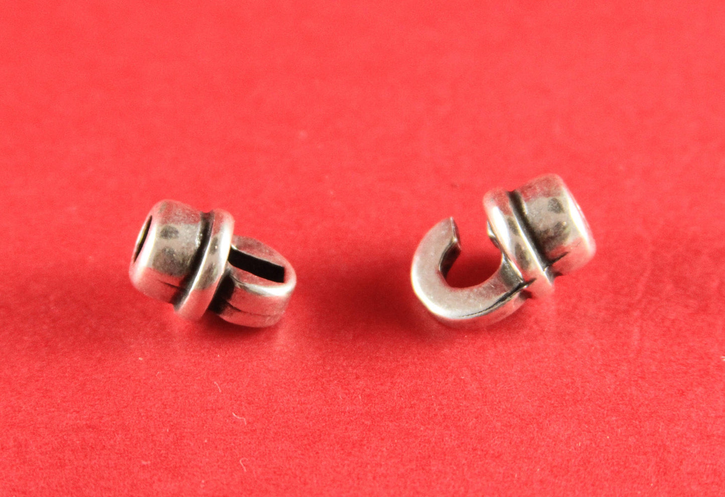 RC0049>>MADE in EUROPE zamak hook clasp, 5mm round cord clasp, 5mm cord clasp, bracelet zamak hook clasp (77891/05) Qty1