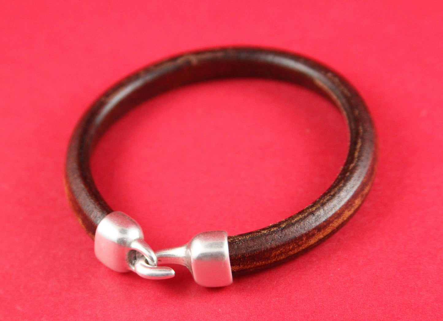 LC0020>>MADE in EUROPE zamak hook clasp, licorice cord hook clasp, licorice cord hook clasp, qty1