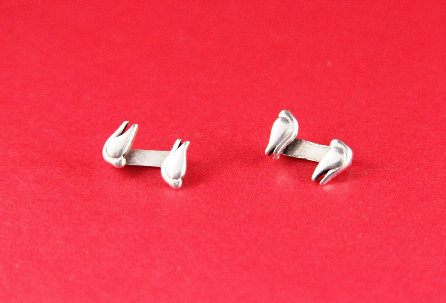 FS0173>>MADE in EUROPE 2 zamak bird sliders, silver bird sliders, 10mm flat cord slider, 10mm flat cord slider qty2