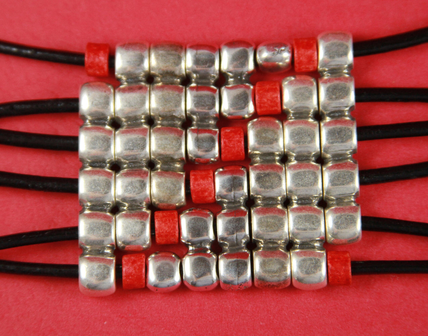 12/2 MADE in EUROPE 2 zamak separators, 3mm cord separator, multi strand bracelet strand separator (Ablz183sS) Qty2