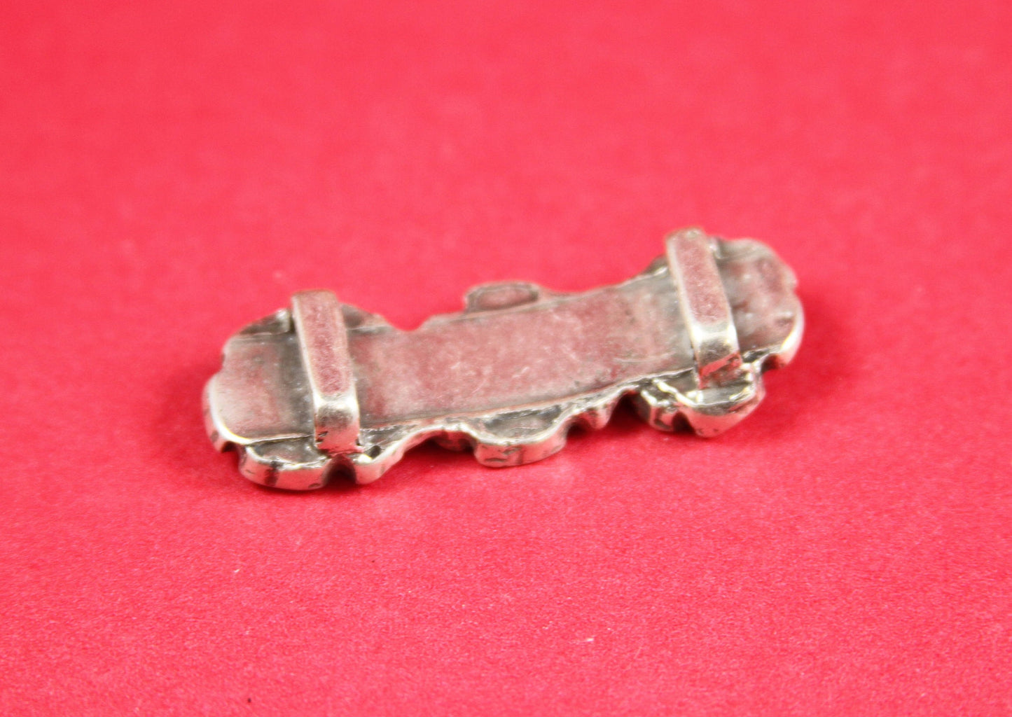 FS0332>>MADE IN EUROPE zamak flowers slider 10mm flat cord, 10mm flat cord 3 flowers slider, Qty1