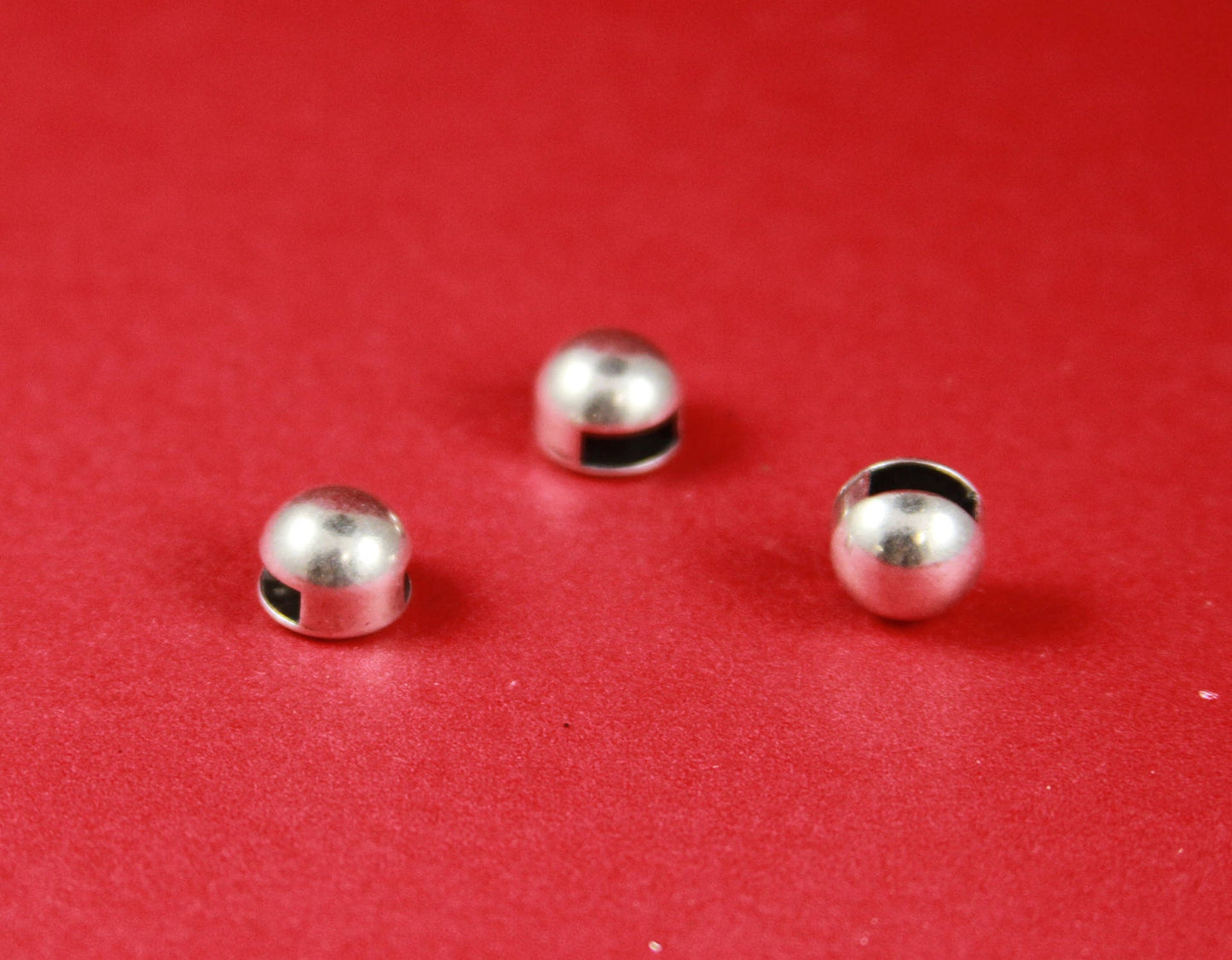 FS0316>>MADE in EUROPE 4 zamak sliders for flat cord, flat cord slider, zamak round flat slider qty4