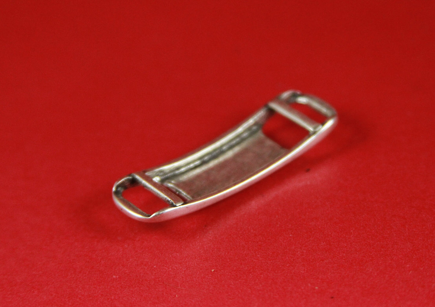 FS0268>>MADE in EUROPE zamak flat slider , zamak flat 10mm slider, zamak slider for 10mm flat leather cord qty1