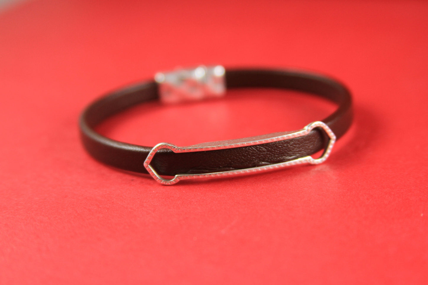 FS0186>>MADE in EUROPE flat cord zamak slider, 6mm cord slider, flat 6mm cord slider Qty1