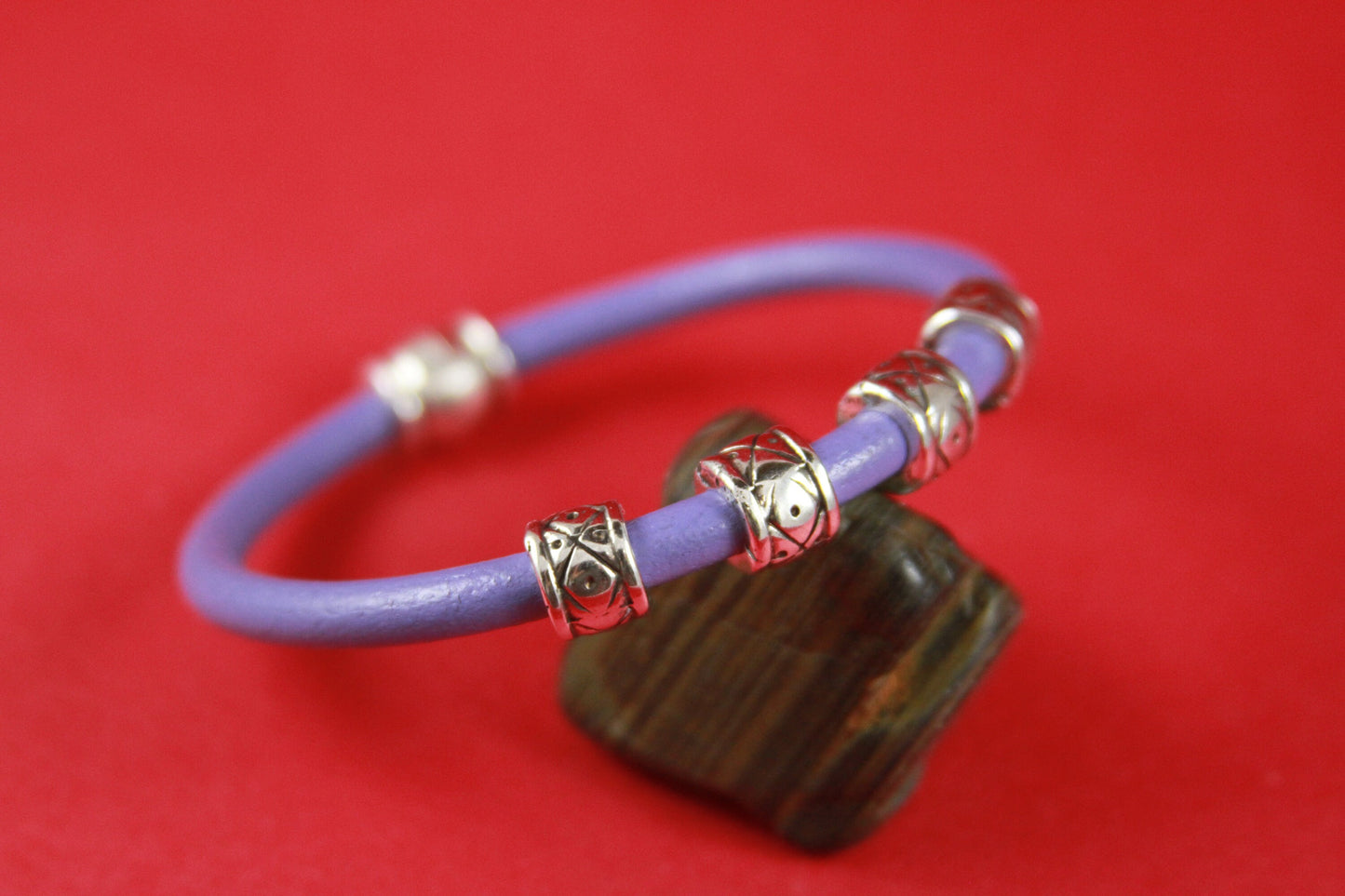RS0139>>MADE in EUROPE 4 zamak silver tubes, 5mm hole zamak tube slider, 5mm bead tube, round cord tube (ABLZ188S) qty4