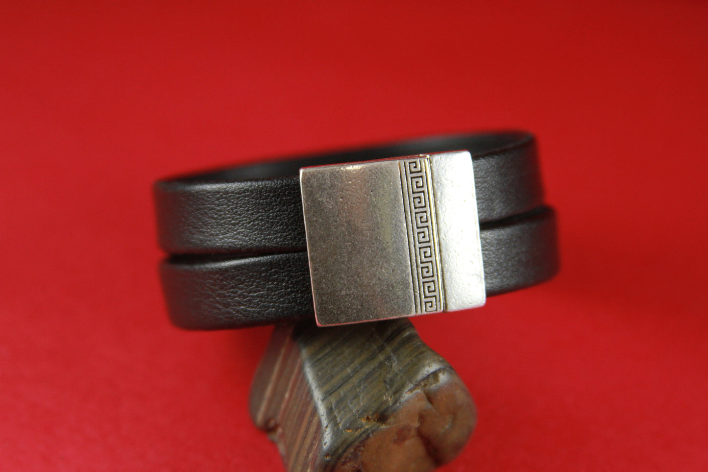 FC0014>>MADE in EUROPE zamak clasp, 20mm flat cord clasp, 20mm flat clasp, silver clasp Qty1