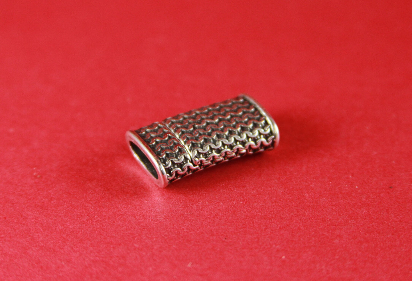 FC0190>>MADE in EUROPE zamak clasp, flat clasp, two strand bracelet zamak clasp (TM10X4/2) Qty1
