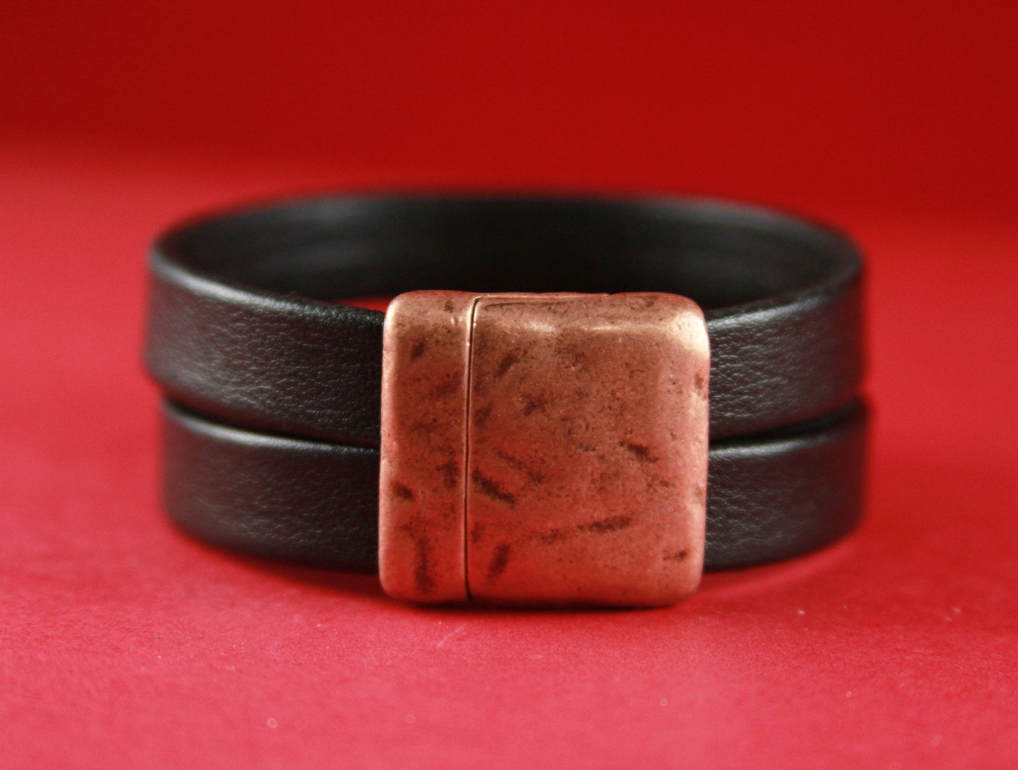 FC0185>>MADE in EUROPE zamak clasp, 20mm flat cord clasp, hammered clasp, 20mm hammered zamak clasp Qty1