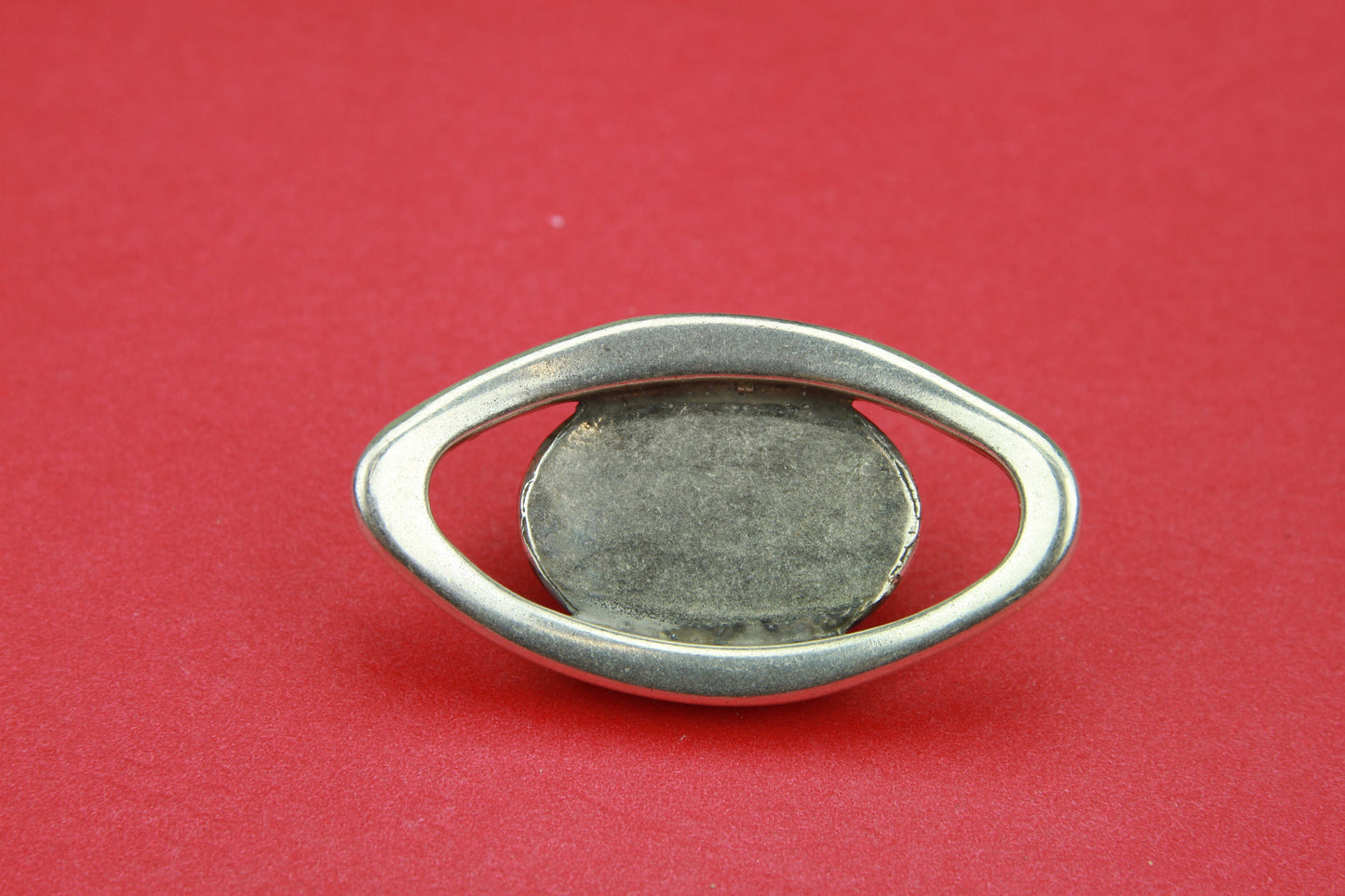 C0089>>MADE in EUROPE zamak connector, zamak cabochon connector, 10mm cord connector, flat 10mm leather cord connector Qty1