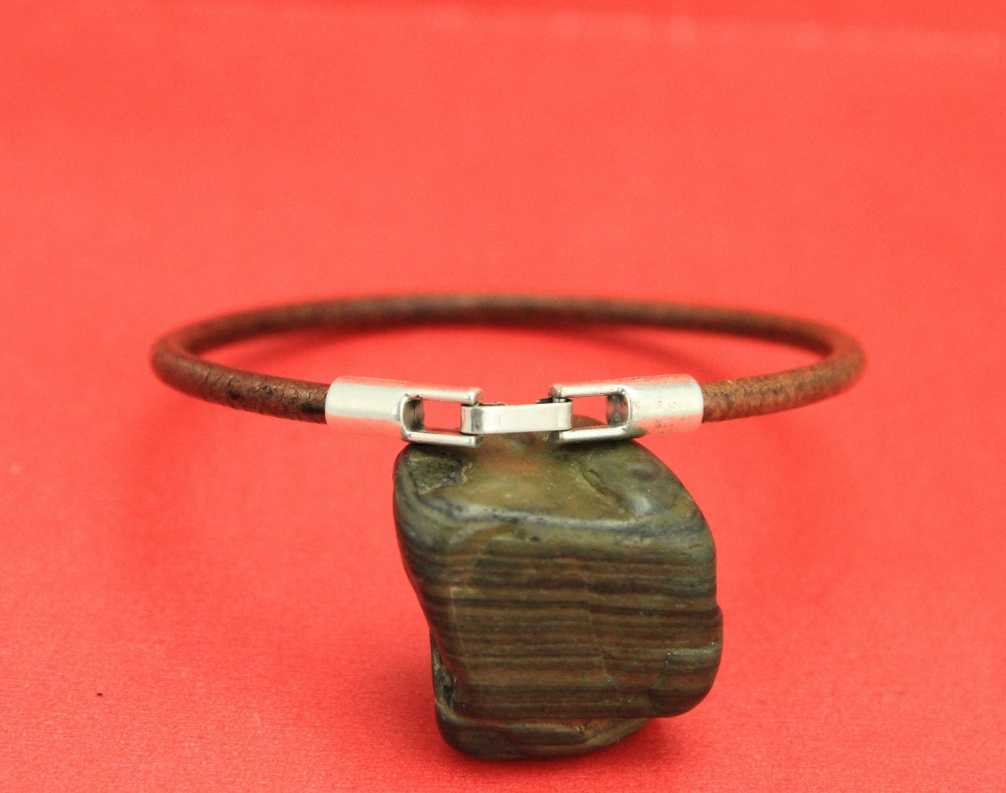 RC0135>>MADE in EUROPE zamak snap clasp for round cord, round leather cord snap clasp (75839) qty1