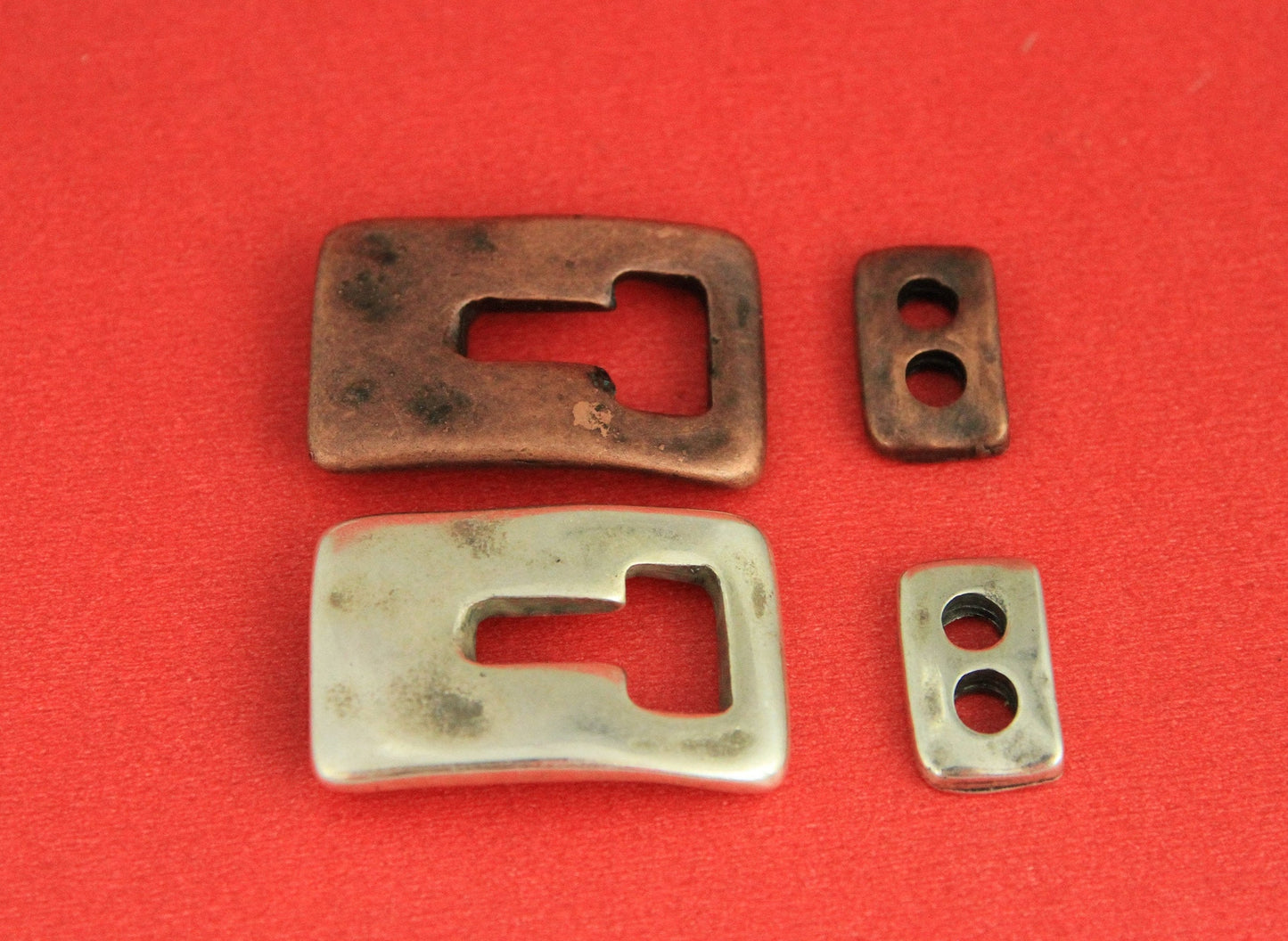 FC0285>>MADE in EUROPE zamak toggle clasp, rectangular toggle clasp , multistrand toggle clasp (6236/6231) Qty1set