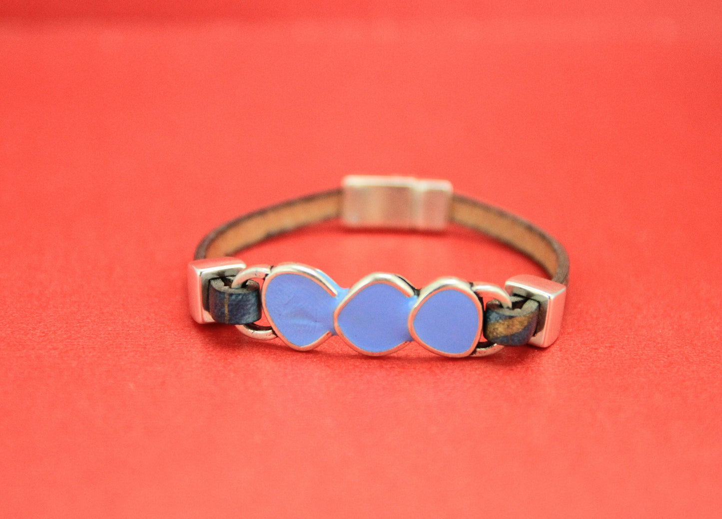 C0135>>MADE in EUROPE zamak connector, flat cord zamak connector, flat cord enamel connector, Qty1