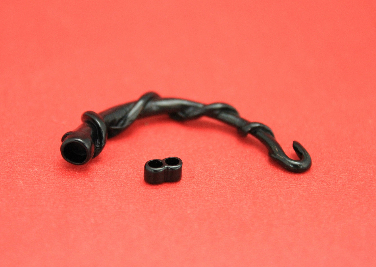 B0078>>MADE IN EUROPE zamak half bracelet with strand separator, bracelet hook clasp, qty 1set