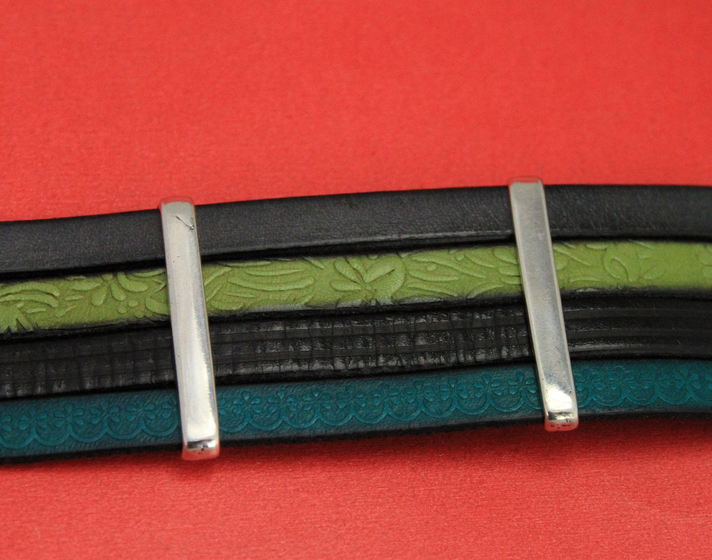 FS0442>>MADE in EUROPE 2 zamak sliders for 40mm cord, 40mm flat cord slider, zamak bar slider, qty2