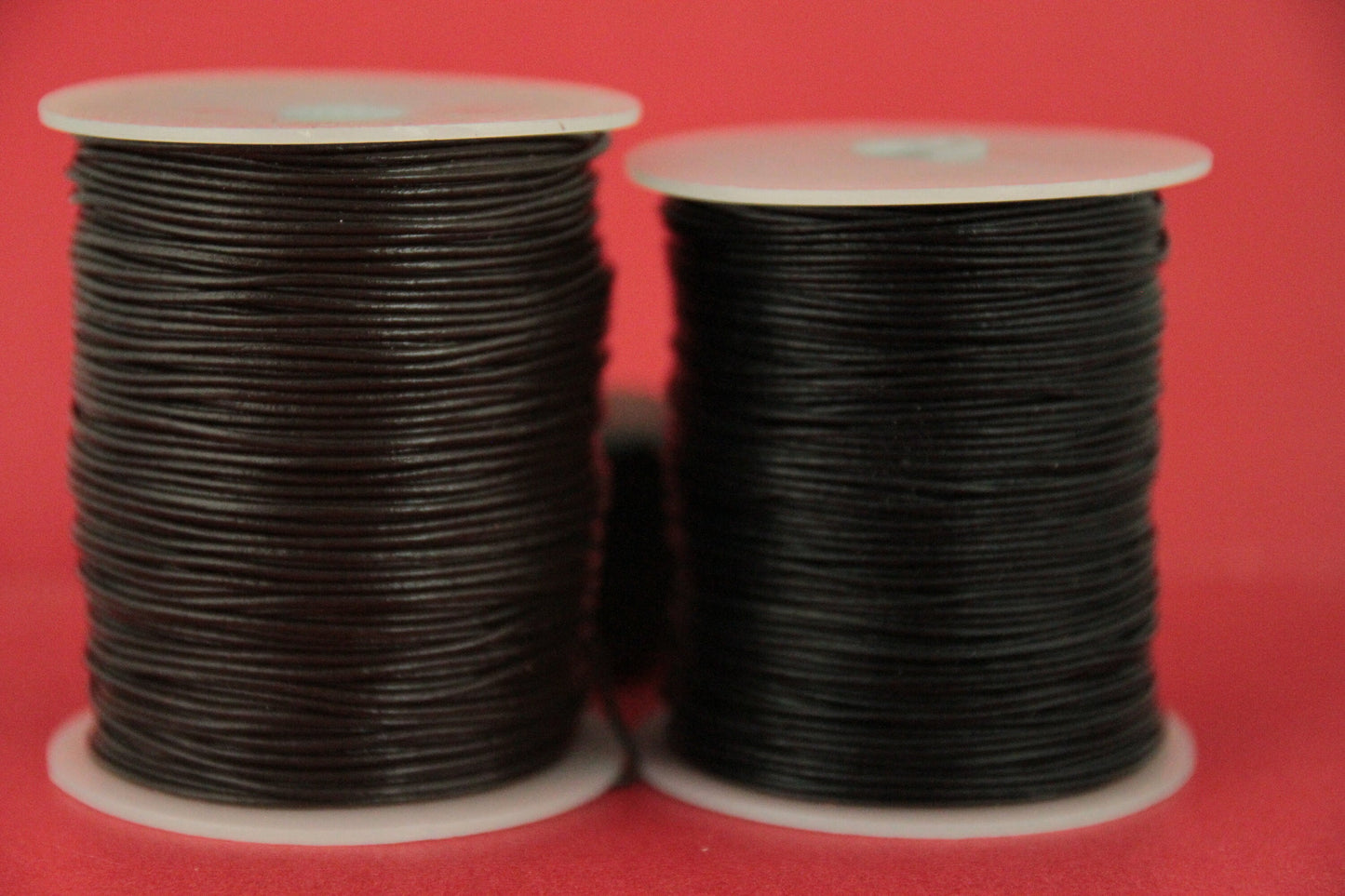 MADE in SPAIN 5 yards of 0.5mm or 1mm leather cord by choice, thin leather cord for jewelry