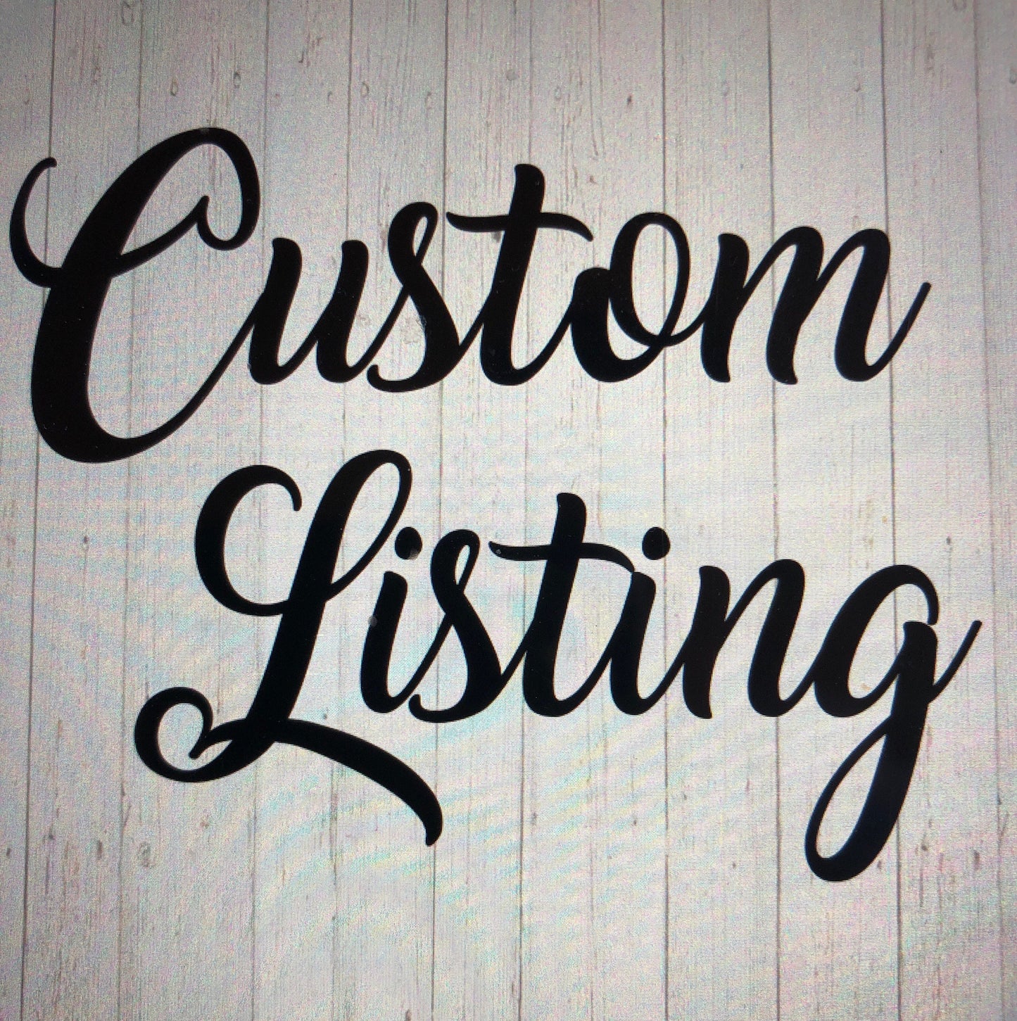 Custom Order for klebar15