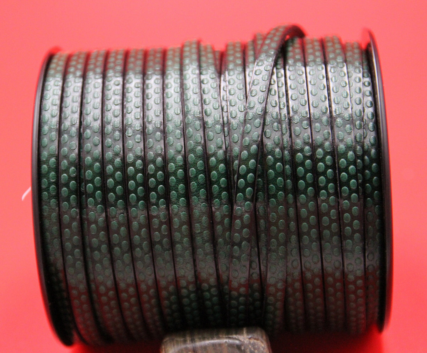 MADE in EUROPE 24'' flat 5mm embossed leather cord, 5mm flat leather cord, 5mm embossed leather cord (AR110/05/12)