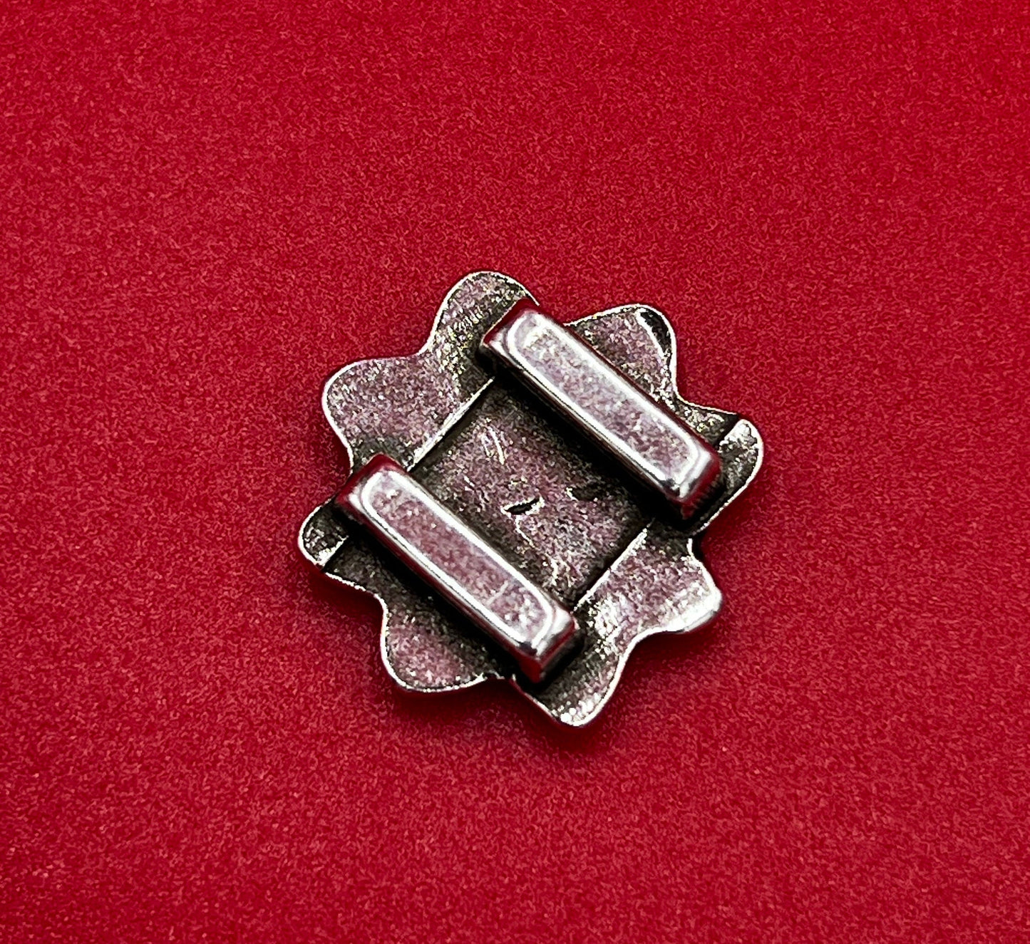 FS0627>>MADE in EUROPE zamak swirl slider, 10mm flat cord slider, 10mm flat cord swirl slider (79449/10) qty1