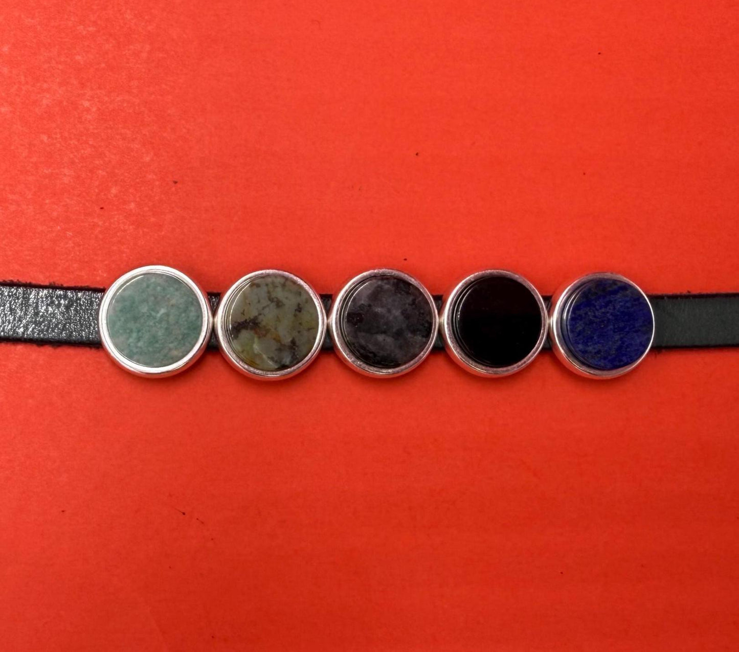 FS0517>> MADE IN EUROPE zamak slider setting with 15mm flatback cabochon, slider for flat cord, 10mm flat cord slider