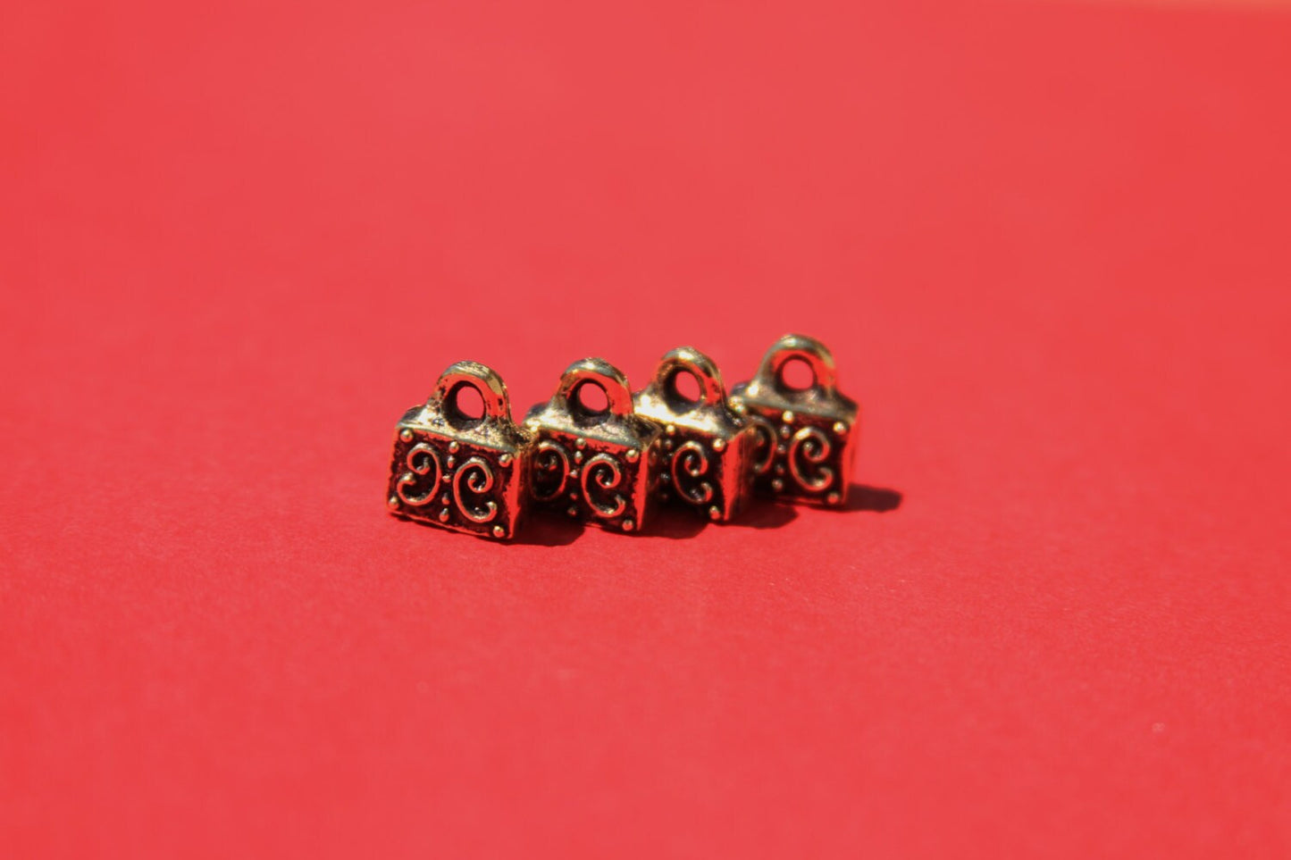 6/2 MADE IN EUROPE 2 metal cord ends, flat cord ends, 9mm cord end, 9mm end caps Qty2