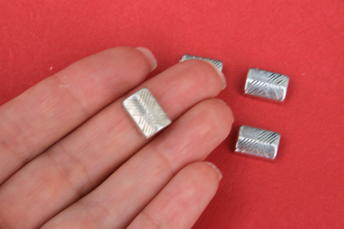 FS0252>>MADE IN EUROPE 2 zamak sliders for 5mm flat cord, flat leather cord slider, bracelet spacer, bracelet slider qty2