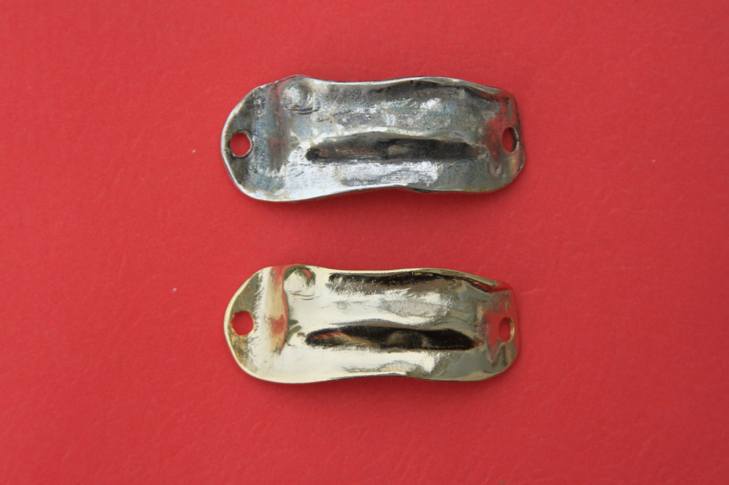 B0042>>MADE in EUROPE zamak half bracelet, gold half bracelet, zamak connector (ABLZ28G)qty1