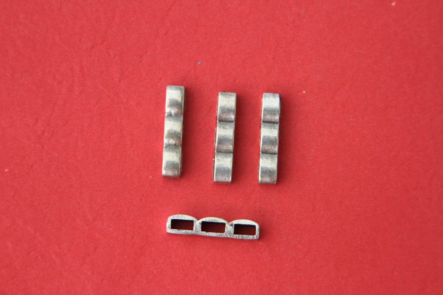 12/2 MADE in EUROPE 2 strand separators, flat cord separator, 3 strand separators, 5mm flat cord separator (B1634AS) Qty 2