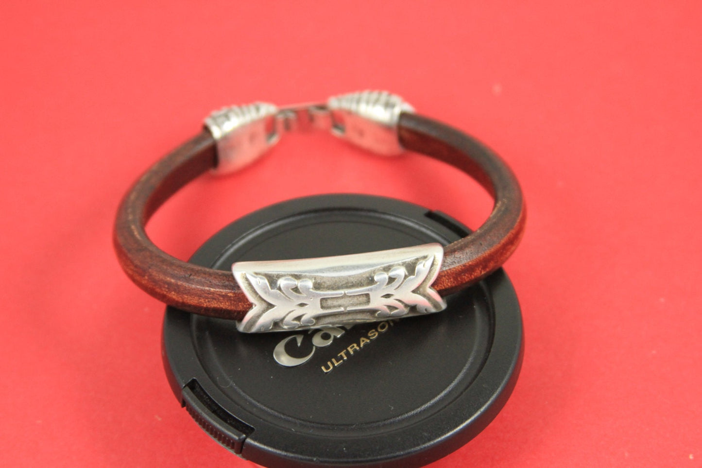 LS0032>>MADE in EUROPE zamak slider, licorice zamak tube, licorice cord zamak spacer, Qty1