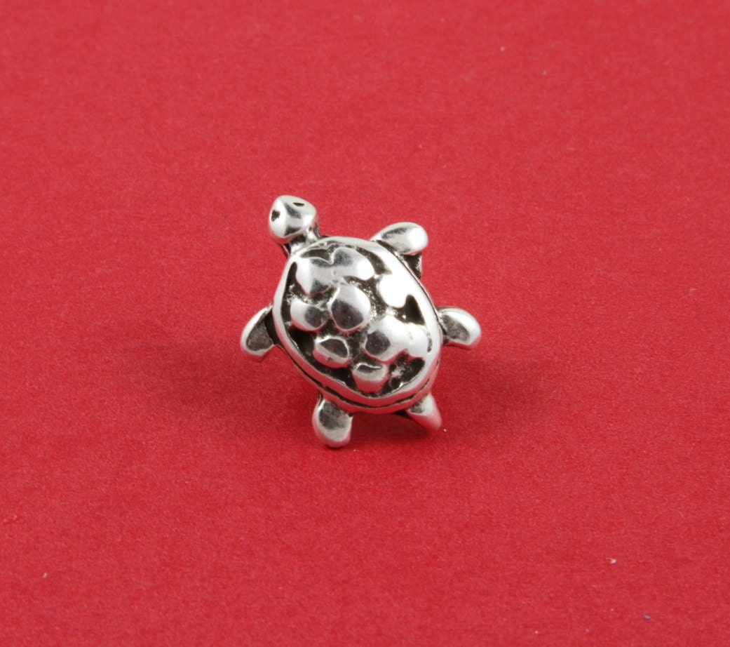 LS0076>>MADE in EUROPE zamak turtle slider, licorice slider, zamak turtle slider for licorice leather cord  qty1