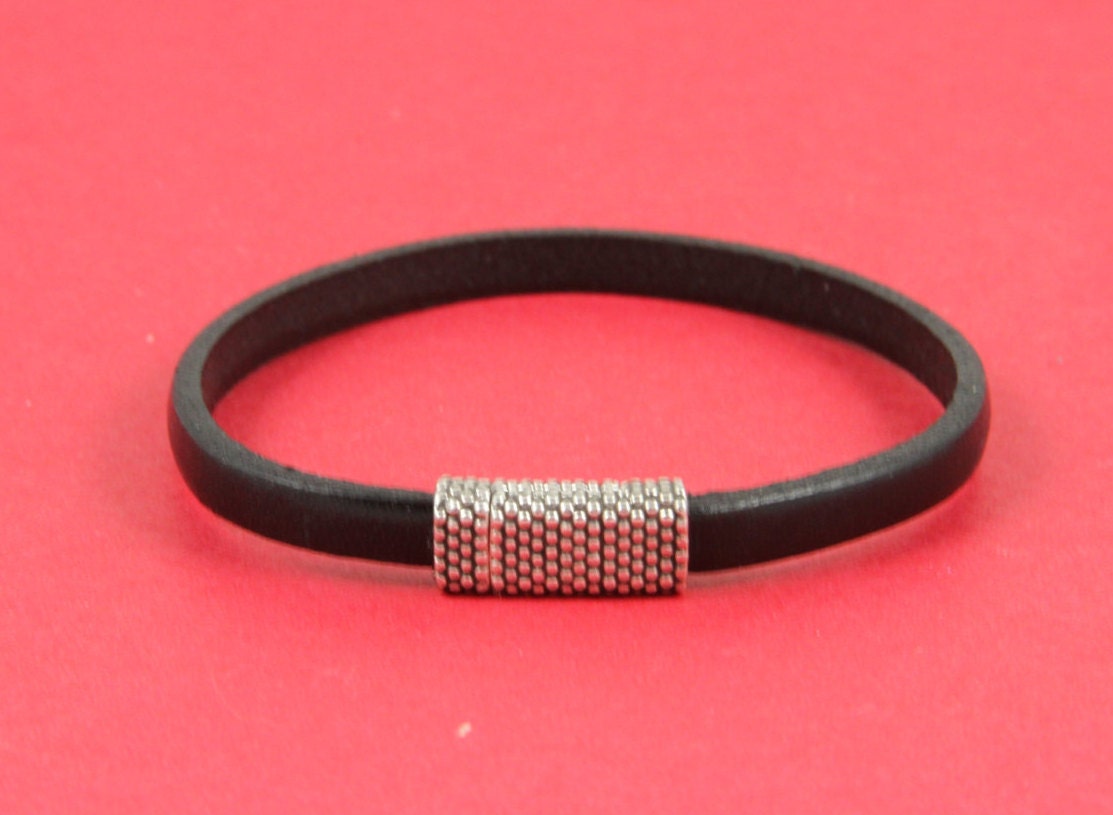FC0261>>MADE in EUROPE zamak clasp for 5mm flat leather cord, flat cord clasp, 5mm cord clasp, zamak clasp Qty1