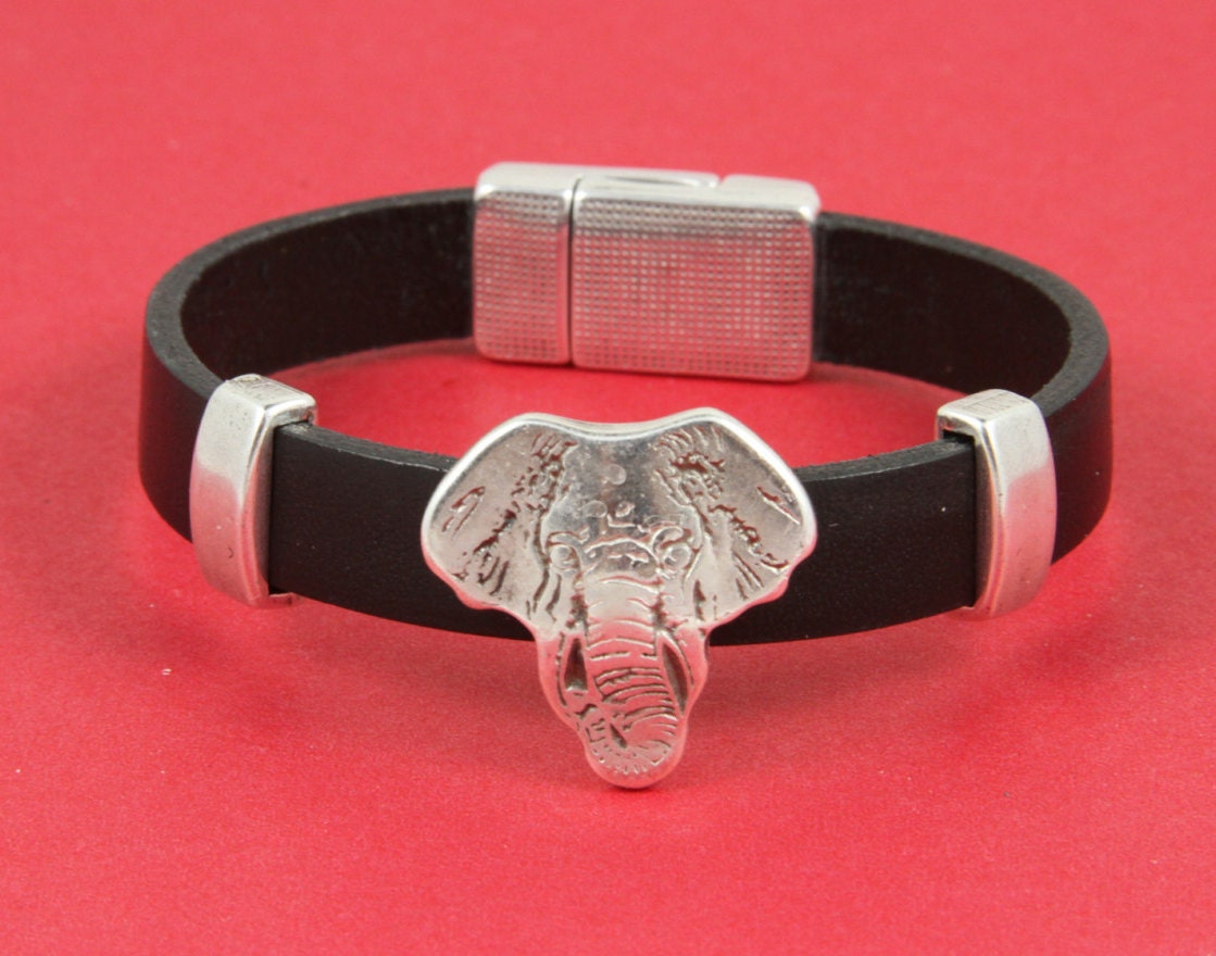 FS0071>>MADE in EUROPE 2 zamak sliders for 10mm cord, 10mm zamak slider, zamak elephant slider for 10mm cord(94156) qty2