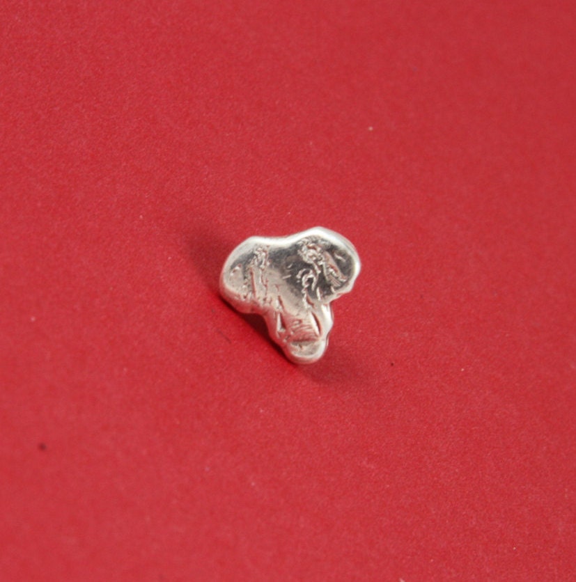 FS0062>>MADE in EUROPE 2 zamak slider, 5mm cord zamak slider, flat 5mm cord slider, elephant slider, elephant head slider