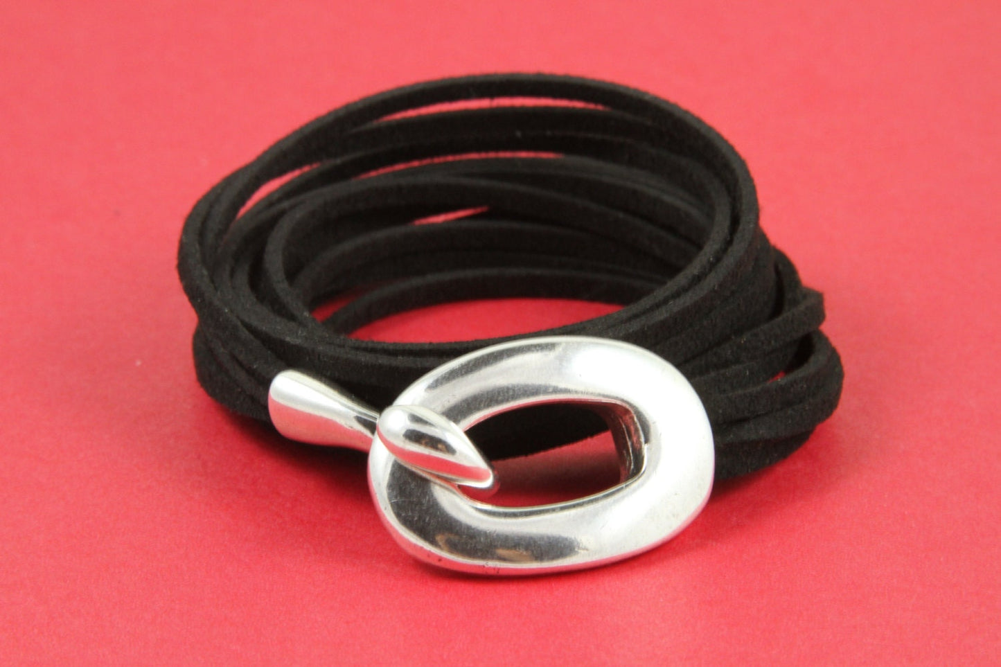 RC0009 MADE in EUROPE zamak oval toggle clasp for multistrand bracelet, silver oval clasp for bracelet, shiny zamak clasp (ABLZ107S) qty1
