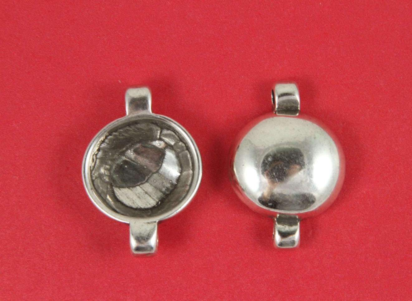 C0072>>MADE in EUROPE zamak connector+ 2 separators, two hole connector, bracelet connector,  silver connector (ABLZ93S) Qty1