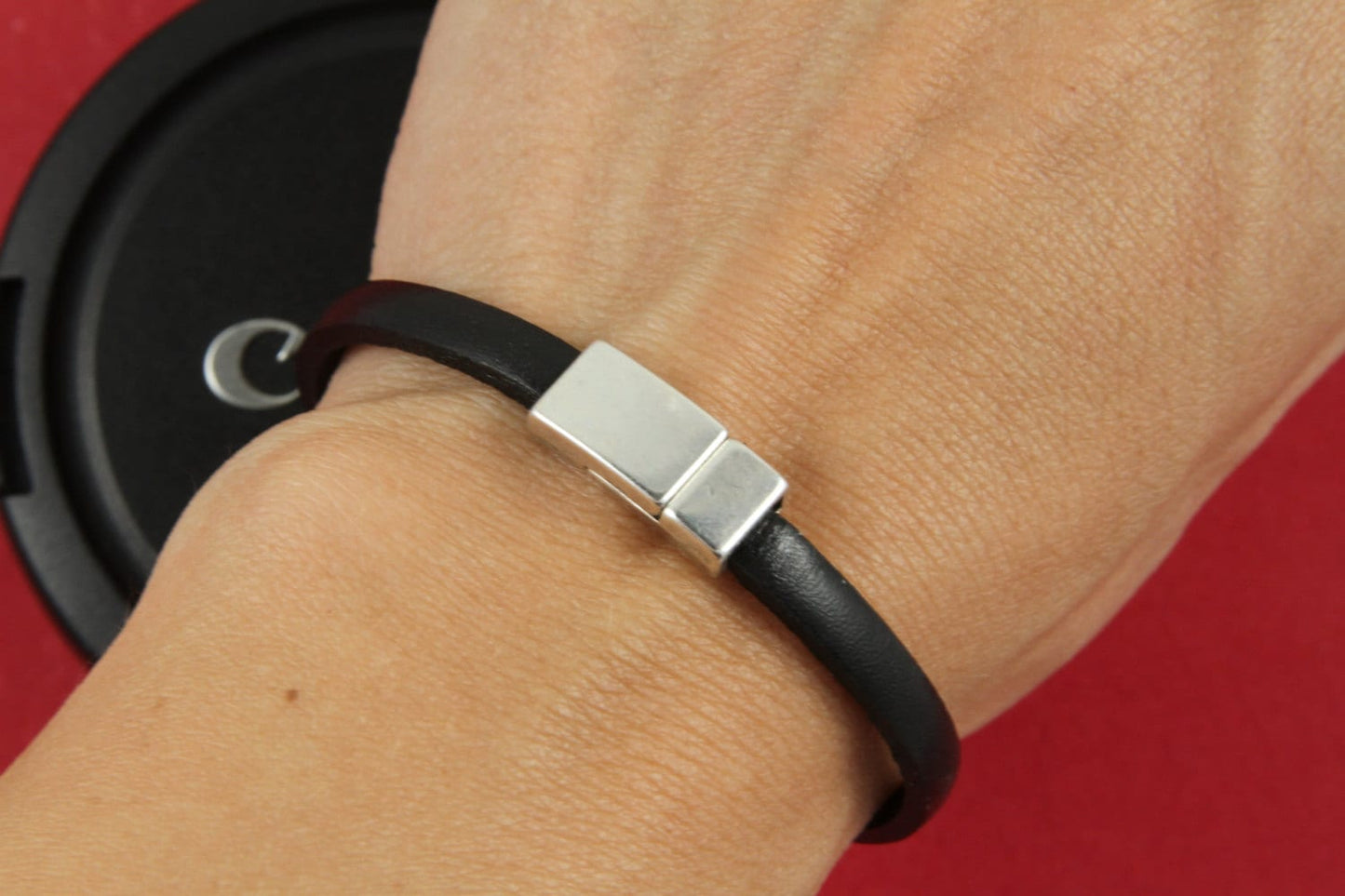 FC0009>>MADE in EUROPE zamak flat cord clasp, zamak clasp, zamak clasp, flat cord clasp Qty1