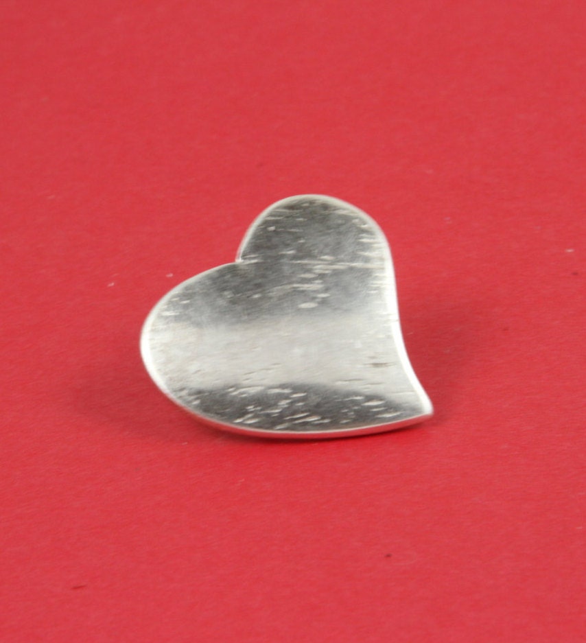 R/7 MADE in EUROPE zamak heart slider for licorice cord, large heart spacer , licorice cord heart slider (93044) qty1