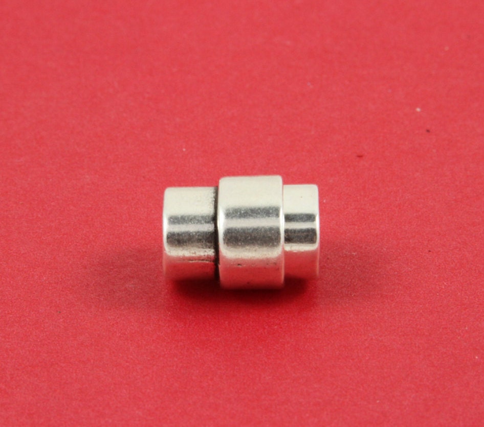 LC0026>>MADE in EUROPE zamak clasp for licorice cord, clasp, 10x6mm cord clasp, 10x6mm  clasp Qty1
