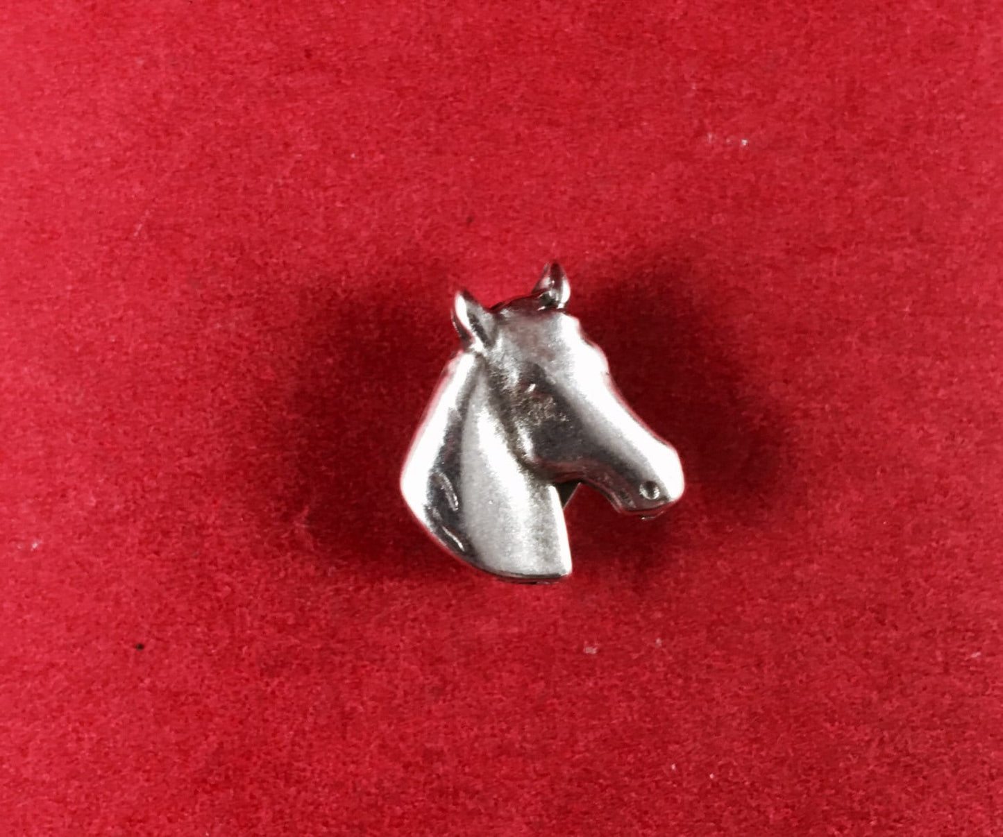 FS0042>> MADE in EUROPE 2 zamak horse sliders, horse head slider, 10mm flat cord slider, 10mm flat cord horse slider, qty2