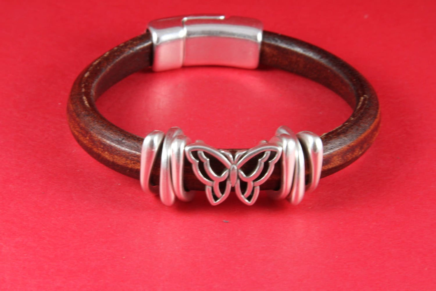 LS0067>>MADE IN EUROPE 2 zamak butterfly sliders, licorice butterfly slider, 10x6mm  sliders, silver butterfly sliders(8819-0077) Qty2