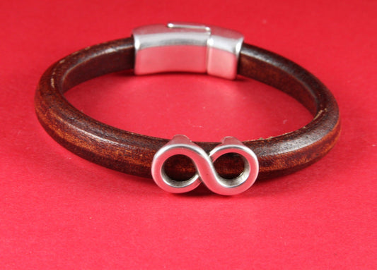 LS0065>> MADE IN EUROPE 2 zamak infinity sliders, licorice infinity knot slider, 10x6mm sliders, silver infinity sliders Qty2