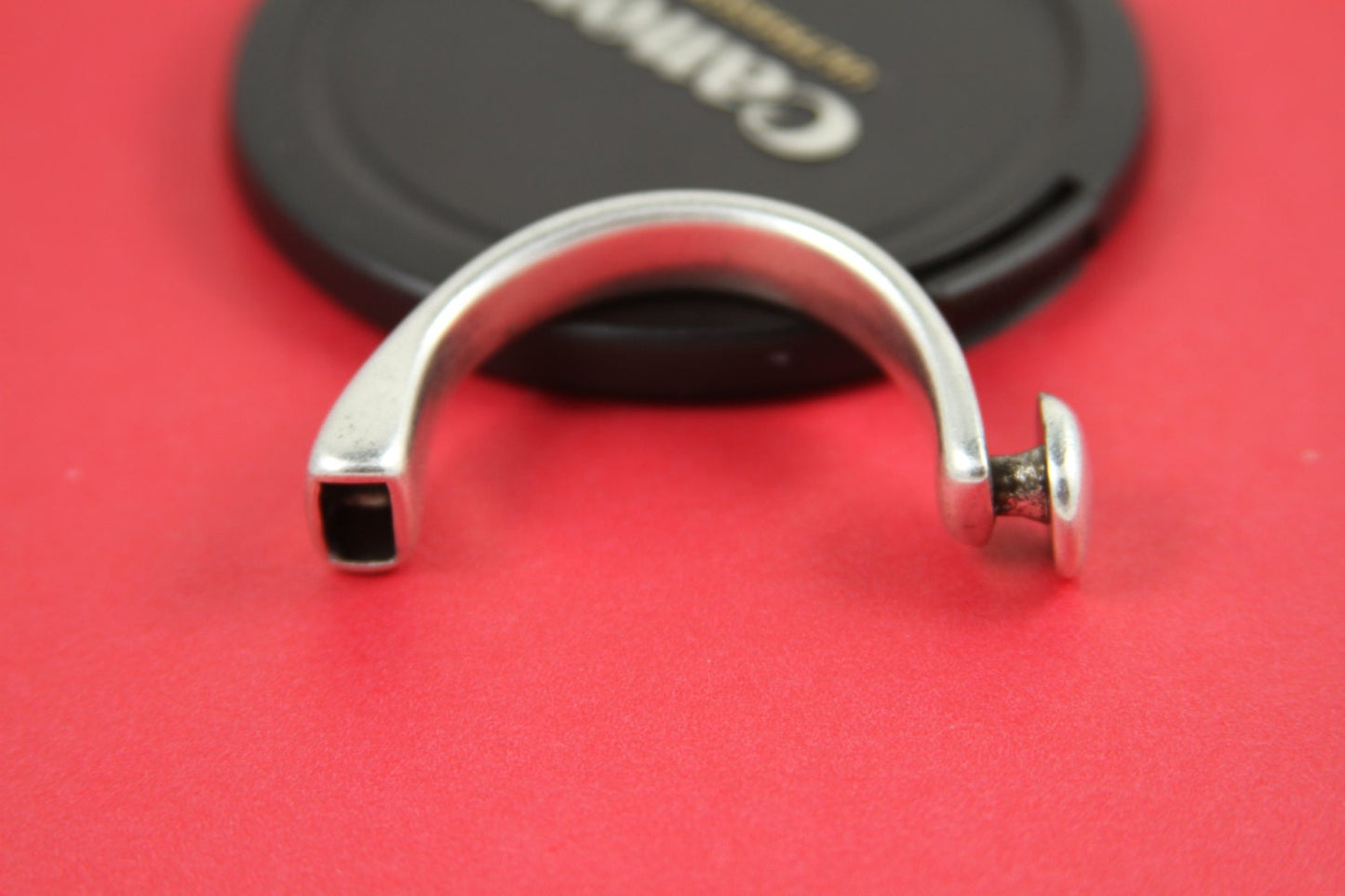 B0096>>MADE in EUROPE zamak button half bracelet+ separator, silver half bracelet, zamak half cuff, metal half bracelet (Ablz114S) Qty1