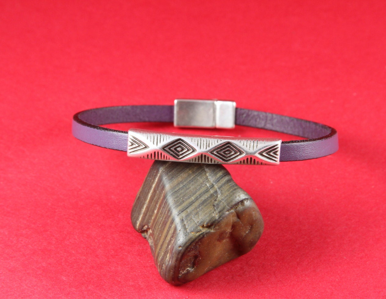 FS0104>>MADE in EUROPE 2 zamak tube sliders, 5mm cord slider tube, flat 5mm cord slider bead, silver slider tube Qty2