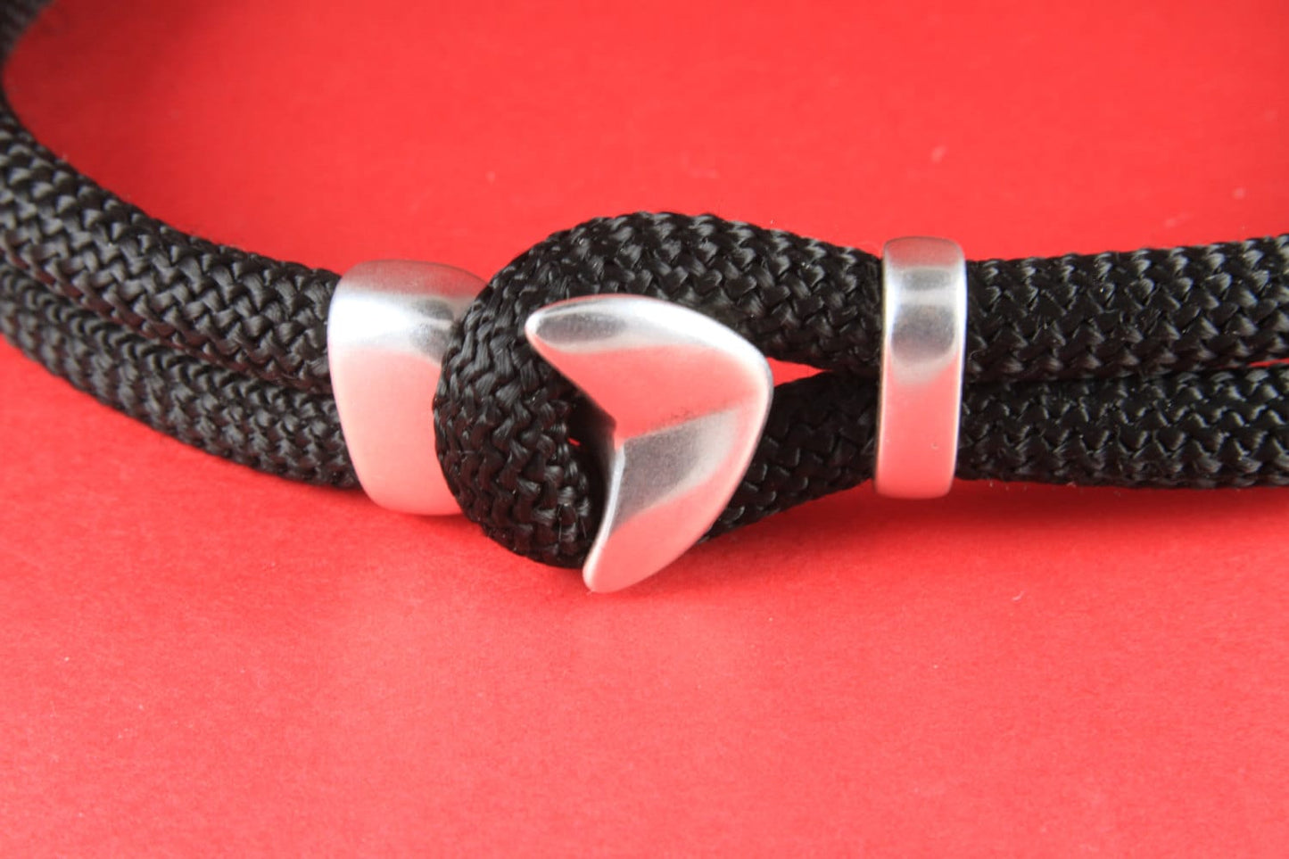 RS0120>>MADE IN EUROPE 2 zamak sliders, double slider, climbing cord double slider, double climbing cord spacer, Qty2