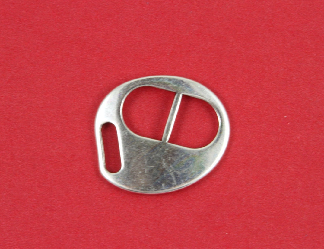 FC0371>>MADE in GREECE zamak buckle clasp, flat zamak buckle clasp, flat cord clasp, 10mm flat cord clasp, (PF9593) Qty1