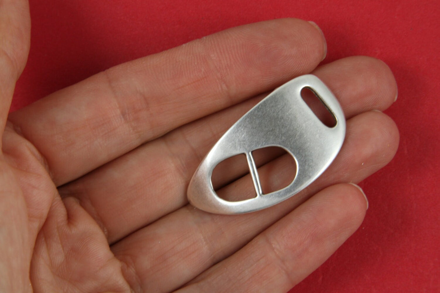 FC0239>>MADE in GREECE zamak buckle clasp, flat zamak buckle clasp, flat cord clasp, 10mm flat cord clasp,  Qty1